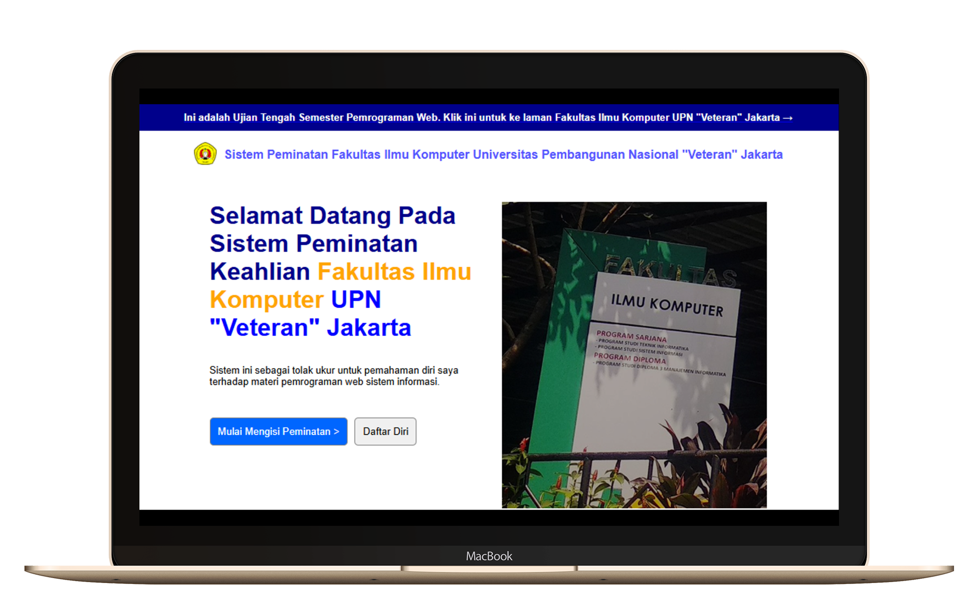 Web Peminatan